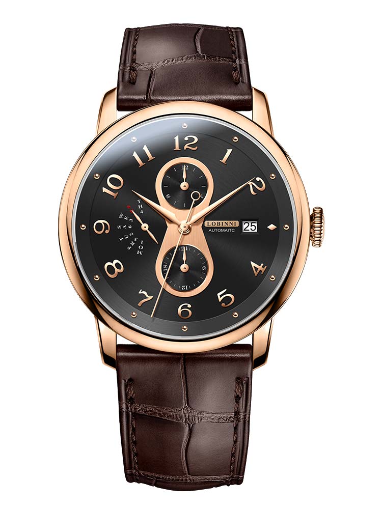 Lobinni Men Automatic Wrist Watches With Auto Movement 41mm.