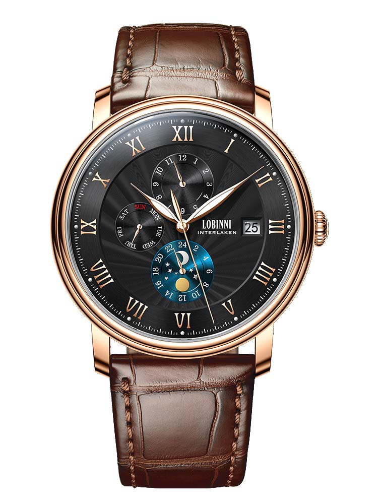 Lobinni Branded Automatic Movement Self Winding Watches 40mm.