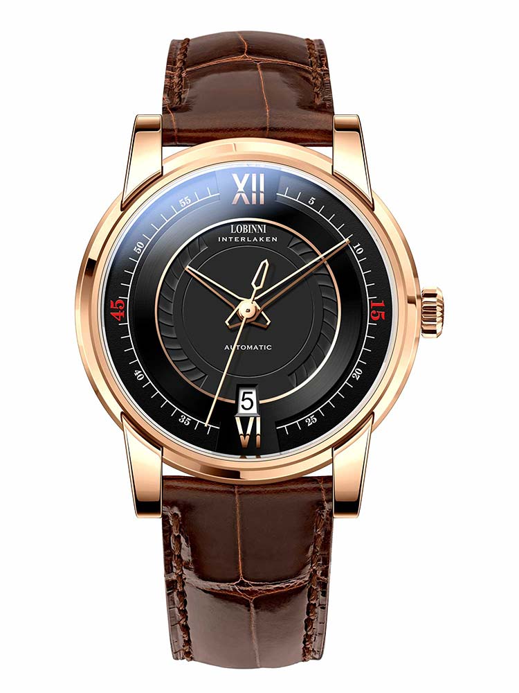 Lobinni Modern Self Winding Automatic Watches 41.5mm.