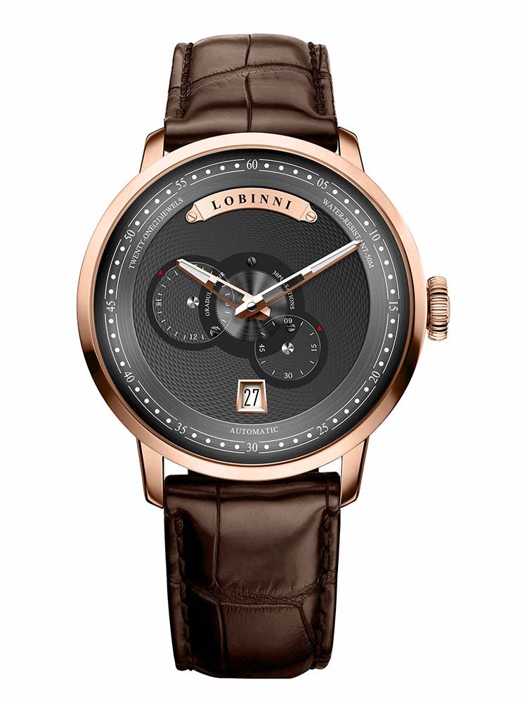 Lobinni Classic Automatic Wrist Watch For Man 41mm.