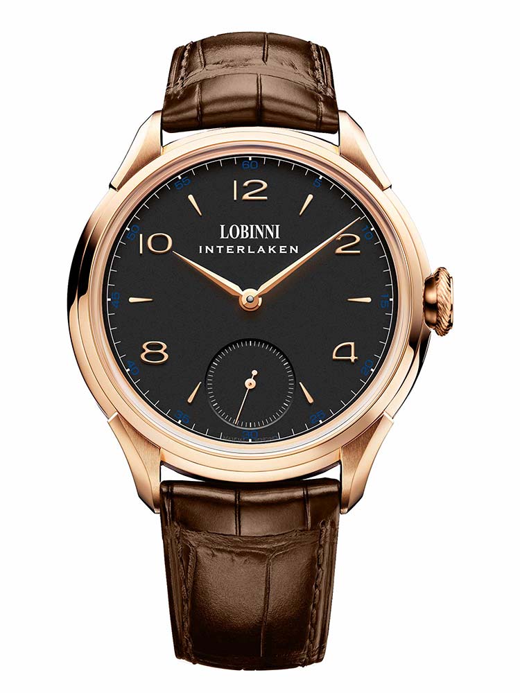 Lobinni Man Auto Movement Wrist Autoamtic Watch 44mm.