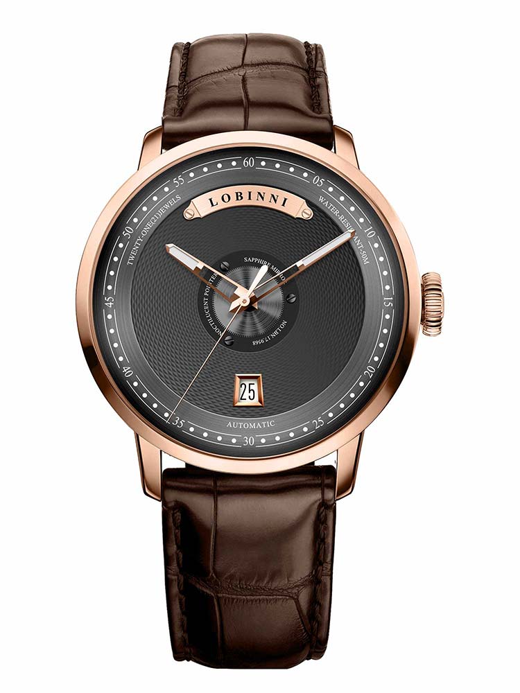 Lobinni Auto Winding Automatic Watch For Man 41mm.