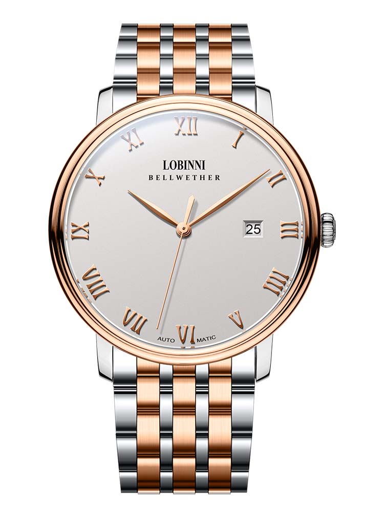 Lobinni Business Water Proof Mechanical Watches 40mm.