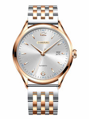 Lobinni Mechanical Wristwatches For Men Stainless Steel 40mm.