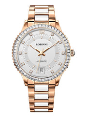 Lobinni Women Wrist Automatic Wristwatches For Ladies 34mm.