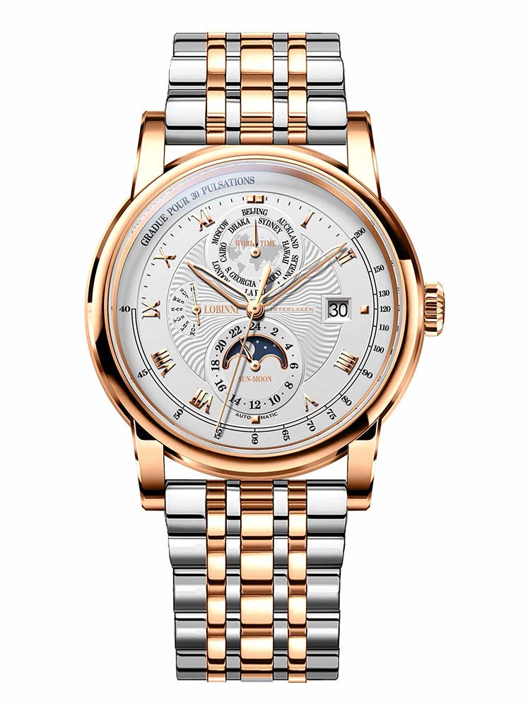 Lobinni Luxury Mechanical Watches Original 41.5mm.