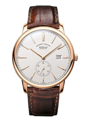 Borman Casual Wear Men Leather Strap Minimalist Automatic Watch 40mm.