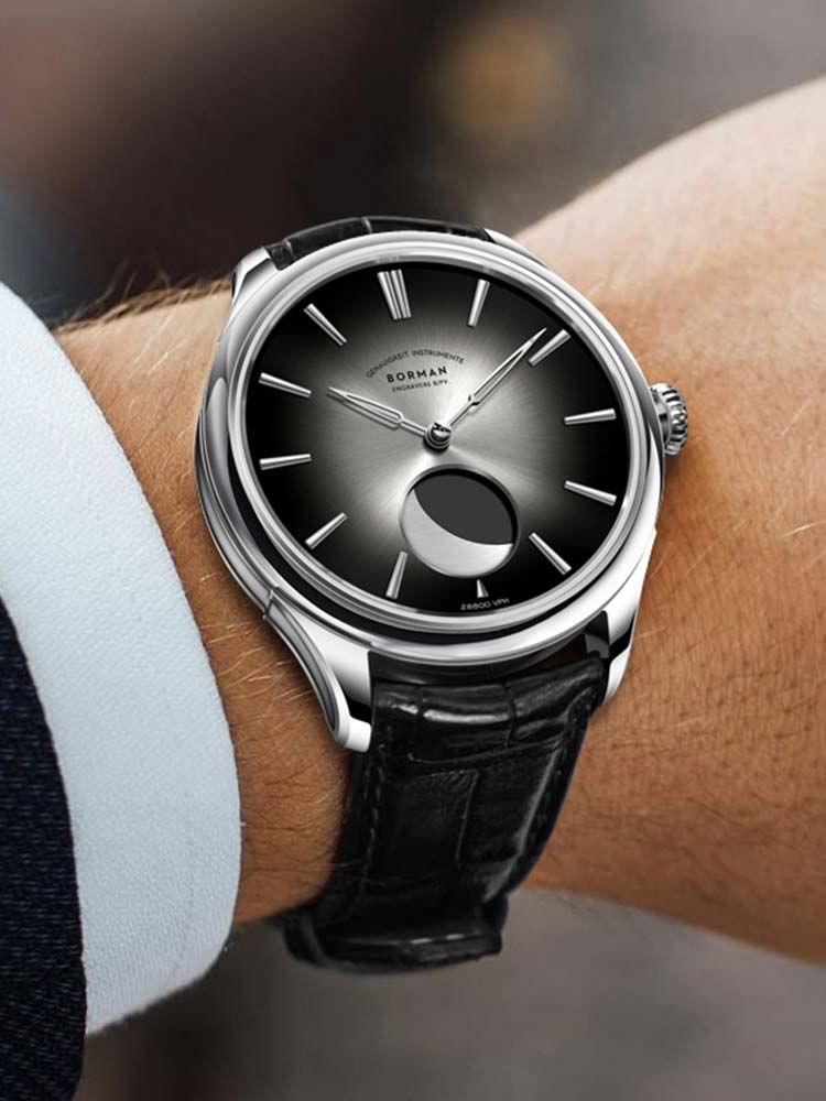 Borman Mens Fashion Mechanical Watches Business Automatic Watches 41.5mm.