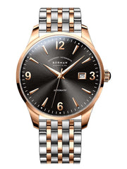 Borman Stainless Steel Men's Calendar Wristwatch 41mm.
