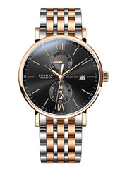 Borman Stainless Steel Original Design Mechanical Mens Watch 40mm.