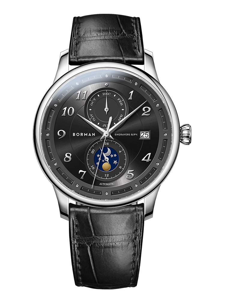 Borman Weekend And Month Display Dial Automatic Watches For Man 41mm.