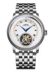 Lobinni 316L Stainless Steel Luxury Tourbillion Automatic Watches 40mm.