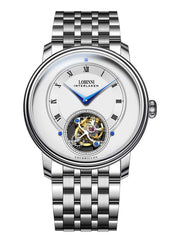 Lobinni 316L Stainless Steel Luxury Tourbillion Automatic Watches 40mm.