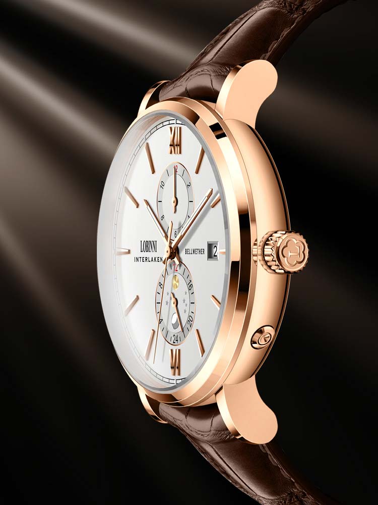 Lobinni Automatic Mechanical Wrist Watches 41mm.