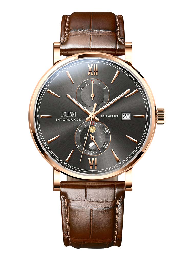 Lobinni Automatic Mechanical Wrist Watches 41mm.