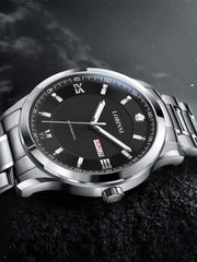 Lobinni Automatic Minimalist Display Luxury Watches For Men 42mm.