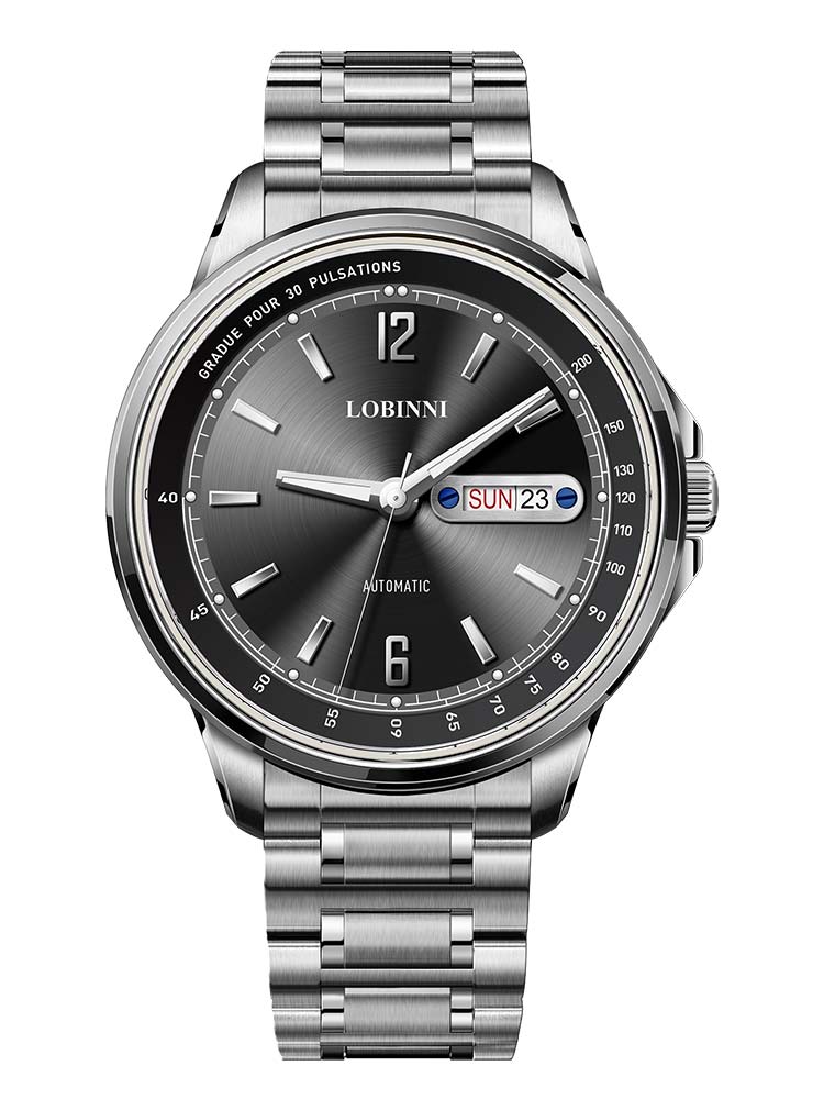 Lobinni Automatic Watches Men Luxury Brand 42mm.