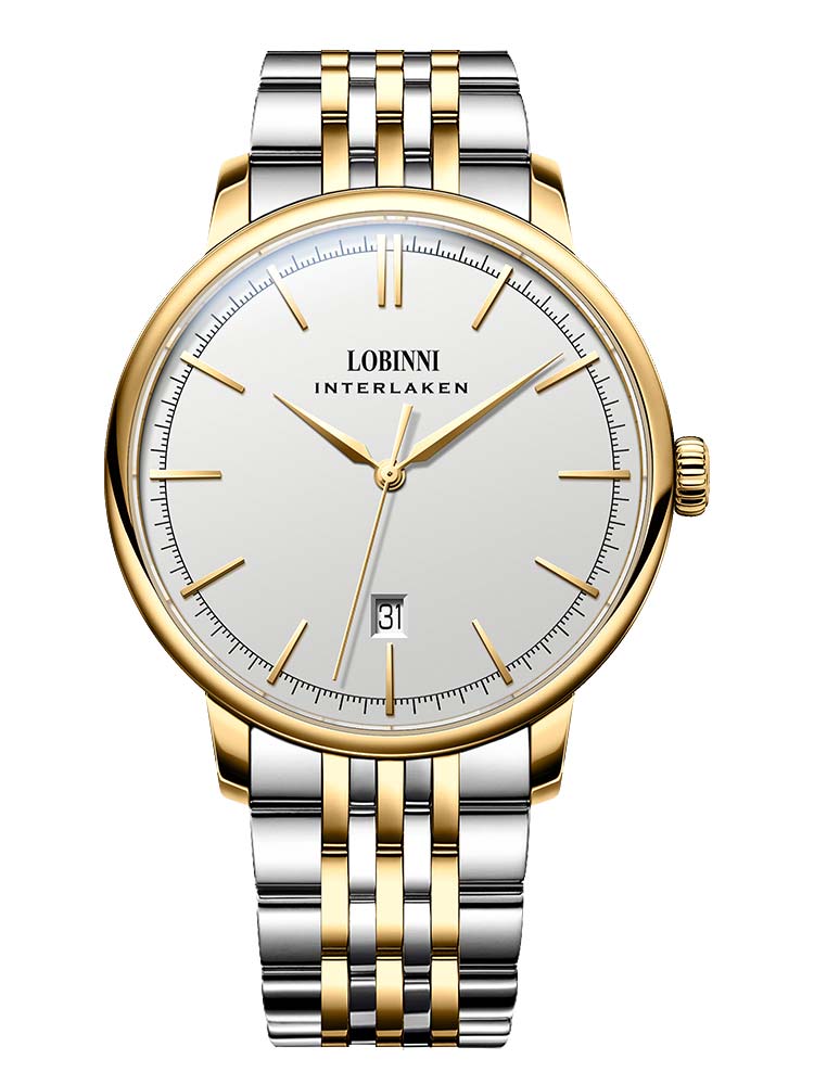 Lobinni Date Luxury Mechanical Wristwatches fro Men 40.5mm.