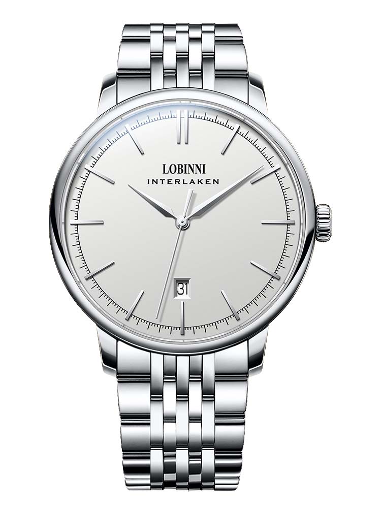 Lobinni Date Luxury Mechanical Wristwatches fro Men 40.5mm.