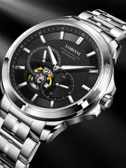 Lobinni Full-automatic Skeleton Luxury Mechanical Watches 42mm.