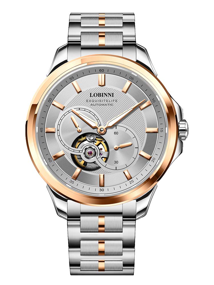 Lobinni Full-automatic Skeleton Luxury Mechanical Watches 42mm.