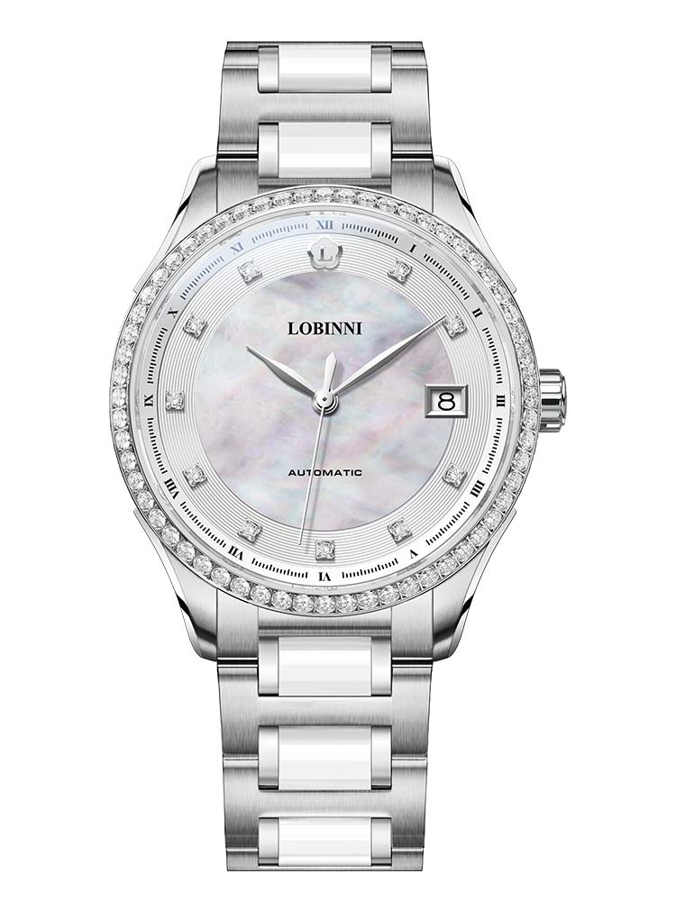 Lobinni Laddies Luxury Thin Mechanical Watches 36mm.