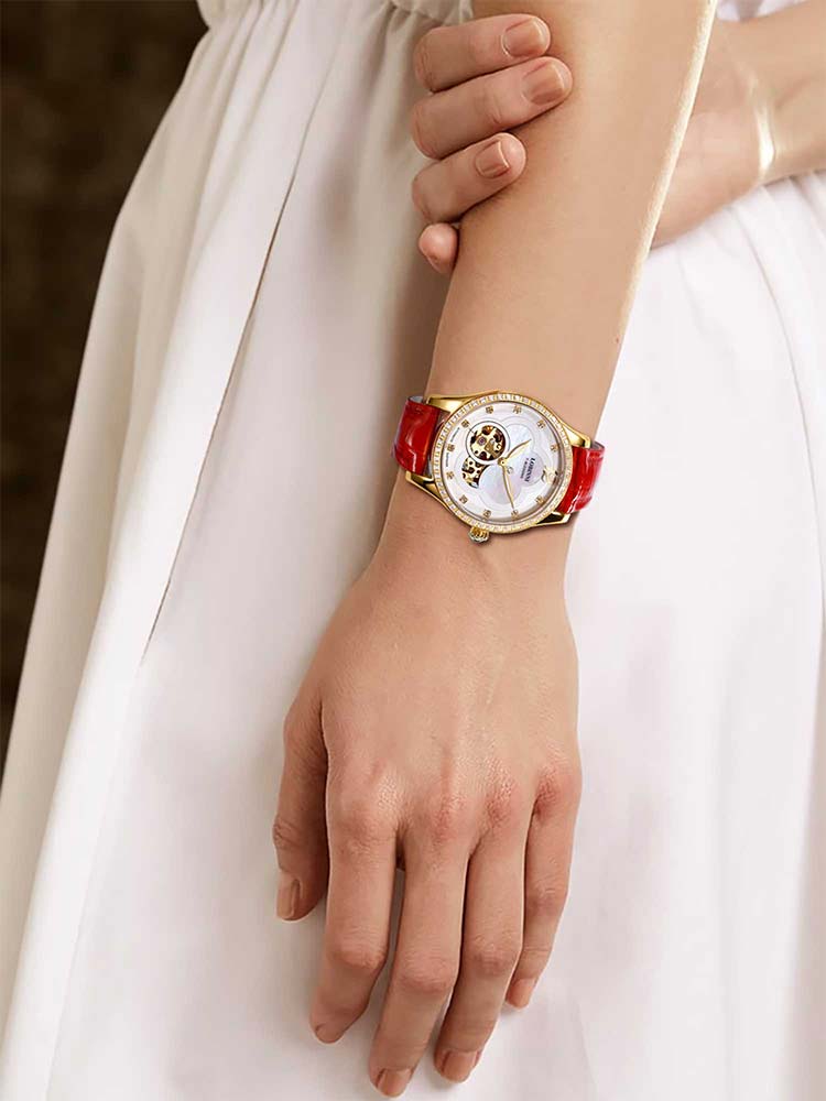 Lobinni Laddies Small Type Mechanical Watch 34mm.
