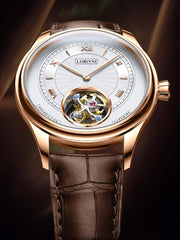 Lobinni Luxury Tourbillion Movement Automatic Waches 41mm.