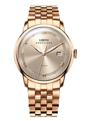 Lobinni Mechanical Watch For Men Wrist 41mm.
