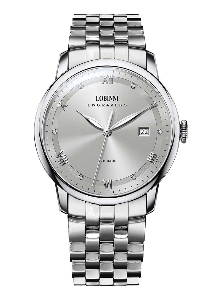 Lobinni Mechanical Watch For Men Wrist 41mm.