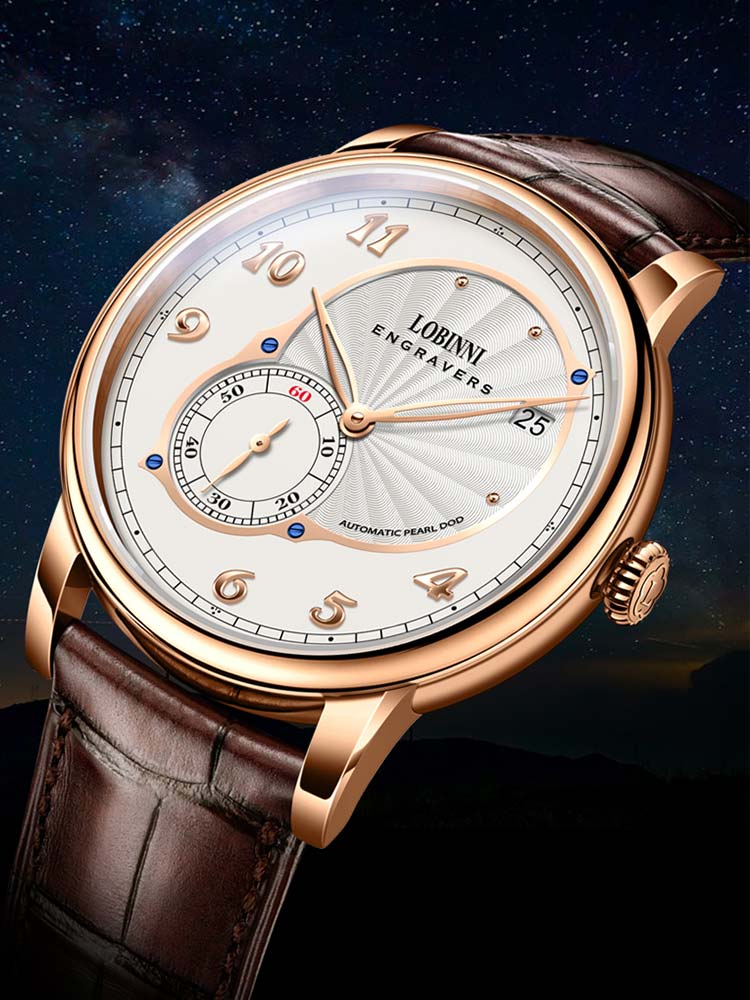 Lobinni Mechanical Wrist Men Watches Automatic 40mm.