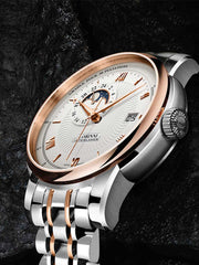 Lobinni Men Hand Classic Mechanical Watches For Mens 42mm.