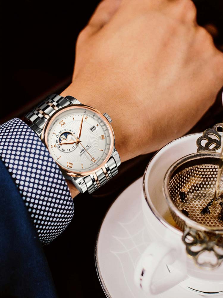 Lobinni Men Hand Classic Mechanical Watches For Mens 42mm.