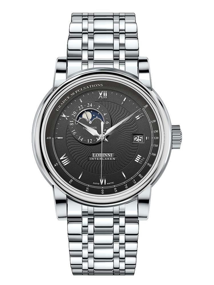 Lobinni Men Hand Classic Mechanical Watches For Mens 42mm.