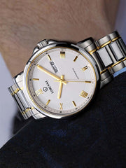 Lobinni Mens Watch Automatic Movement Stainless Steel 41.5mm.