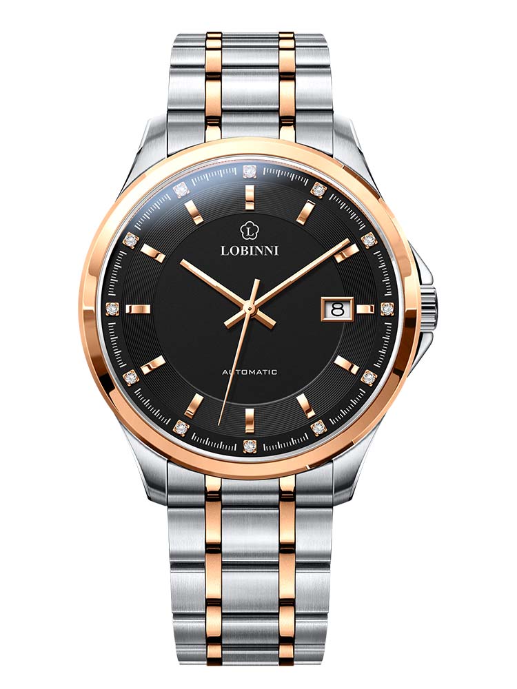 Lobinni Simple Type Men's Wrist Automatic Watches 42mm.