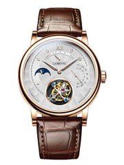 Lobinni Skeleton Fashion Man Tourbillion Automatic Watches 40.5mm.