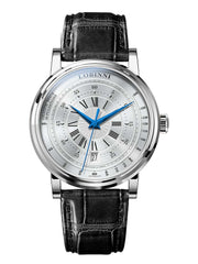 Lobinni Special Design Mechanical Leather Watches 40.5mm.