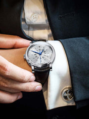 Lobinni Special Design Mechanical Leather Watches 40.5mm.