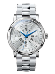 Lobinni Stainless Steel Mechanical Wrist Watch 40.5mm.