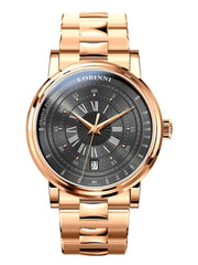 Lobinni Stainless Steel Mechanical Wrist Watch 40.5mm.