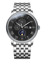 Lobinni Stainless Steel Wristwatches For Men 40mm.