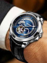 Lobinni Water Resistant Mens Automatic Wristwatches 42mm.