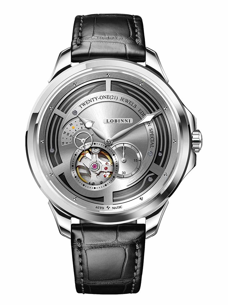 Lobinni Water Resistant Mens Automatic Wristwatches 42mm.