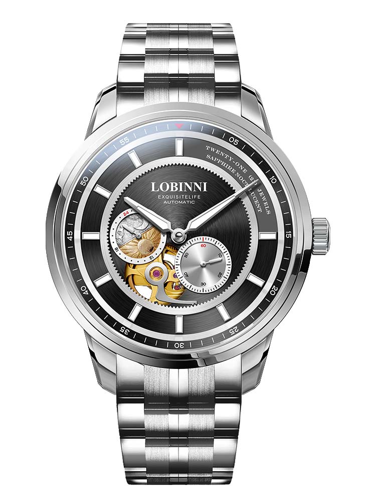 Lobinni Waterproof Automatic Wrist Watches For Mens 41.5mm.
