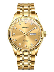 Lobinni Waterproof Men Mechanical Watches Automatic 40mm.