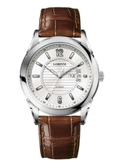 Lobinni Weekend And Date Display Mechanical Watch For Men 41.5mm.