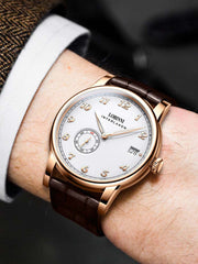 Lobinni Wrist Date Watches Mechanical Wristwatches 40mm.