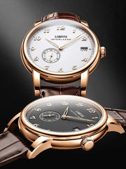 Lobinni Wrist Date Watches Mechanical Wristwatches 40mm.
