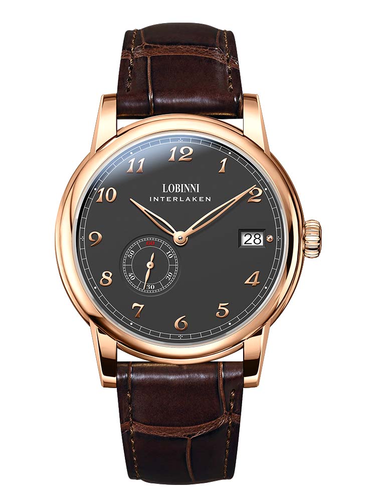 Lobinni Wrist Date Watches Mechanical Wristwatches 40mm.